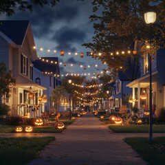 Obraz premium halloween scene