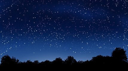 Naklejka premium background of night with stars 