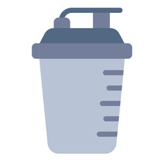 Shaker bottle icon for fitness drinks and supplements