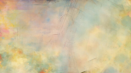  Multicolor unique abstract Colorful painting grunge wall background vector. Dusty scratched and scanned old film texture.