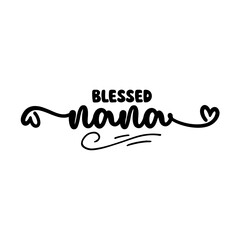 Blessed Nana SVG