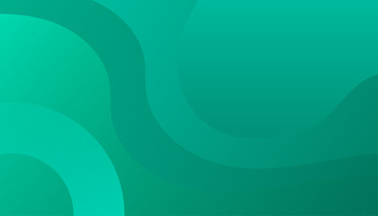 Abstract green gradient shapes background. Eps10 vector