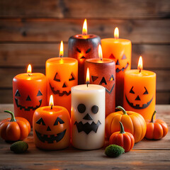 Halloween candles