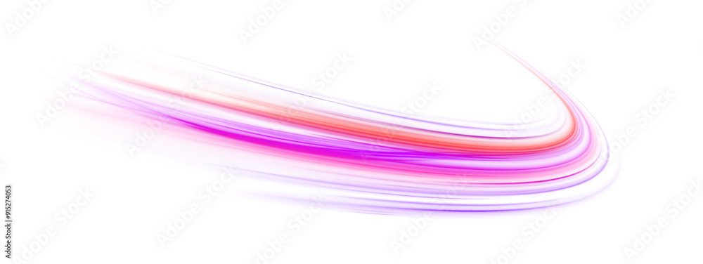 Poster electric technology in futuristic style neon color in png format on white transparent background for