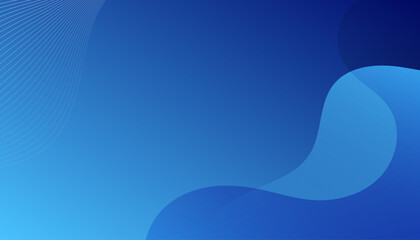 Abstract blue background with circular shapes. Vector illustration