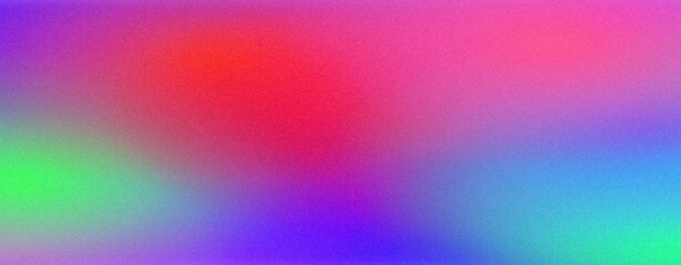 Vibrant Gradient Abstract Background Enhanced with Grainy Noise, Designed for Modern Poster and Banner Applications