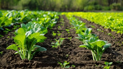 Obraz premium Explain the differences between organic and conventional farming methods. Write about synthetic inputs, soil fertility practices, and the ecological implications of each approach.