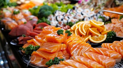 Write about consumer spending trends, market growth projections, and the global market dynamics of luxury food products.