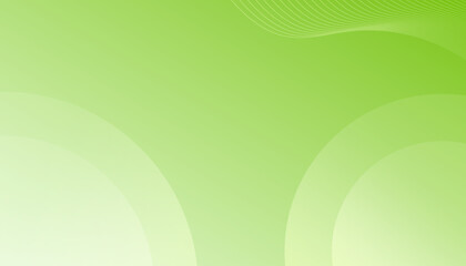 Abstract green circular background.  Vector illustration