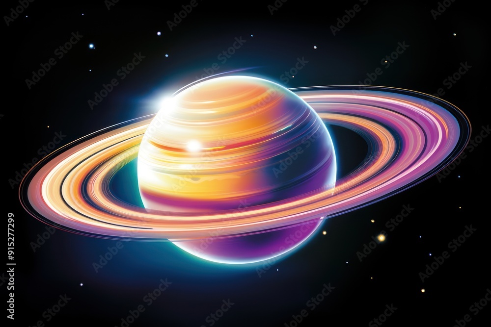 Canvas Prints saturn astronomy universe planet.