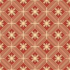 Modern geometric minimal graphic style seamless tile pattern background