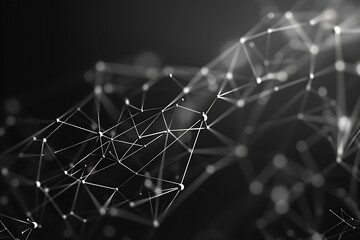 Obraz premium Abstract Network Structure