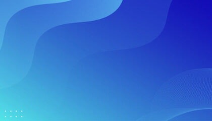 Blue abstract gradient background. Vector illustration