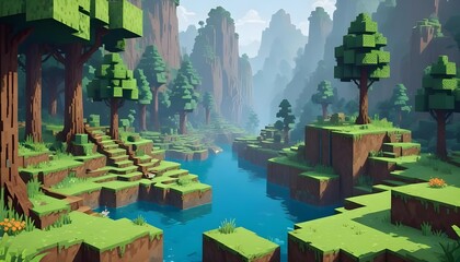 waterfall in the forest