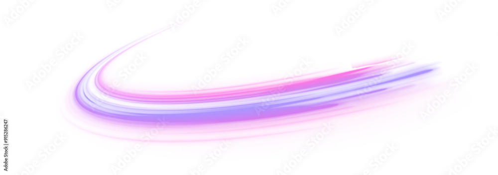 Poster electric technology in futuristic style neon color in png format on white transparent background for