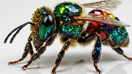 Fototapeta premium close up of a fly