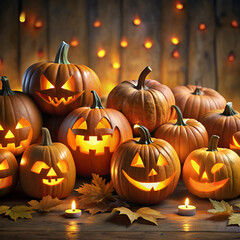 Obraz premium jack o lanterns