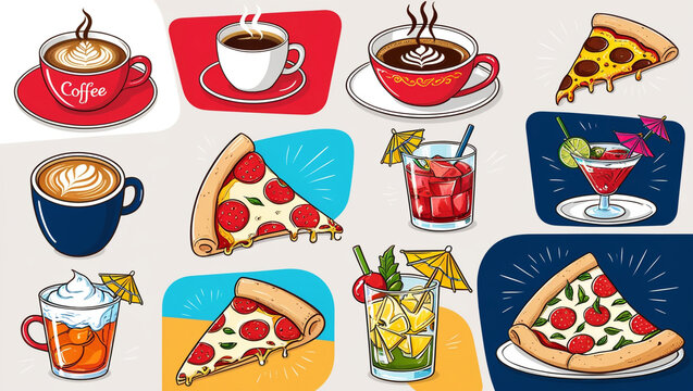 Muskup of of Tea,Pazza,juse,and cofe
