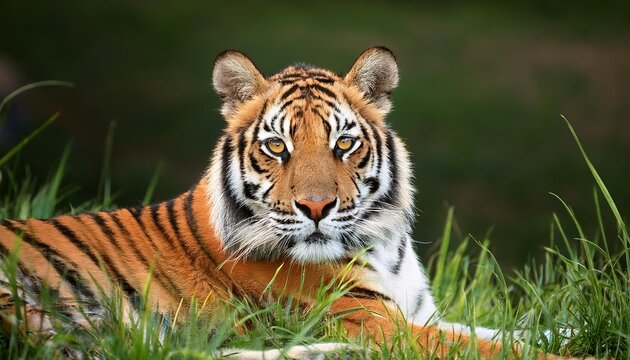 Portrait of tiger .king, lion, animal, cat, wild, mane, wildlife