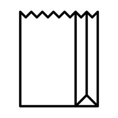 Grocery Bag line icon