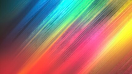 Abstract diagonal blurred background with blue, green, red and yellow color.