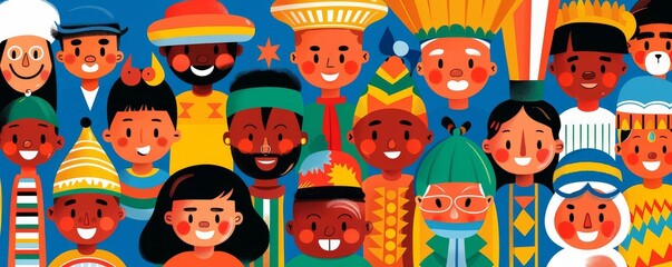 Fototapeta premium multiracial culture