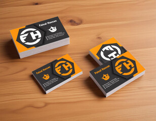 Business Visiting Card Mockup