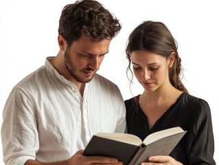 Couple Reading Together
