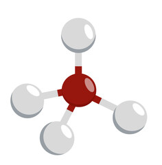 Tetrahedral VSEPR Geometry Shape