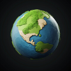 earthearth, globe, planet, world, map, sphere, global, blue, america, continent, europe, space, green, geography, asia, illustration, 3d, business, ocean, icon, concept, abstract, ball, nature, web, p