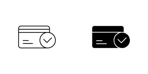 Obraz premium Debit Card Icon Set - Essential Banking and Payment Symbols for Websites, Apps, and UI Design