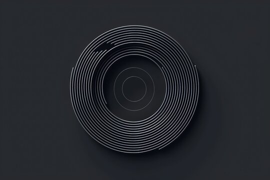 A minimalistic and contemporary illustration of the letter O focusing on clean lines and simplicity making it versatile and suitable for a wide range of design applications.