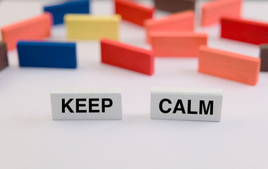 Keep Calm Message Blocks