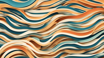 abstract wavy background