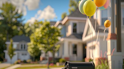 Birthday Celebration in the Suburbs