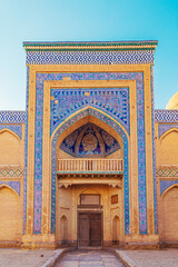 Ancient madrasah in the old city of Khiva.