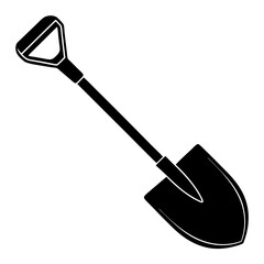 Shovel isolated on a white background