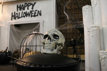 Halloween skull 