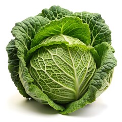 cabbage isolated on white background