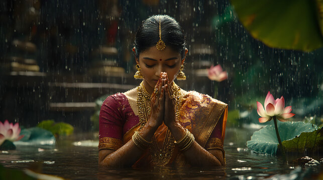 Mois de la Mousson Sacr&eacute; Inde hindouisme Sawan Shiva Parvati