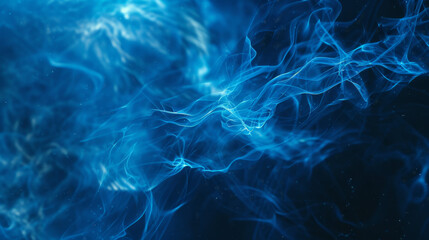 Fototapeta premium Cold Blue Background, Generative AI Illustration