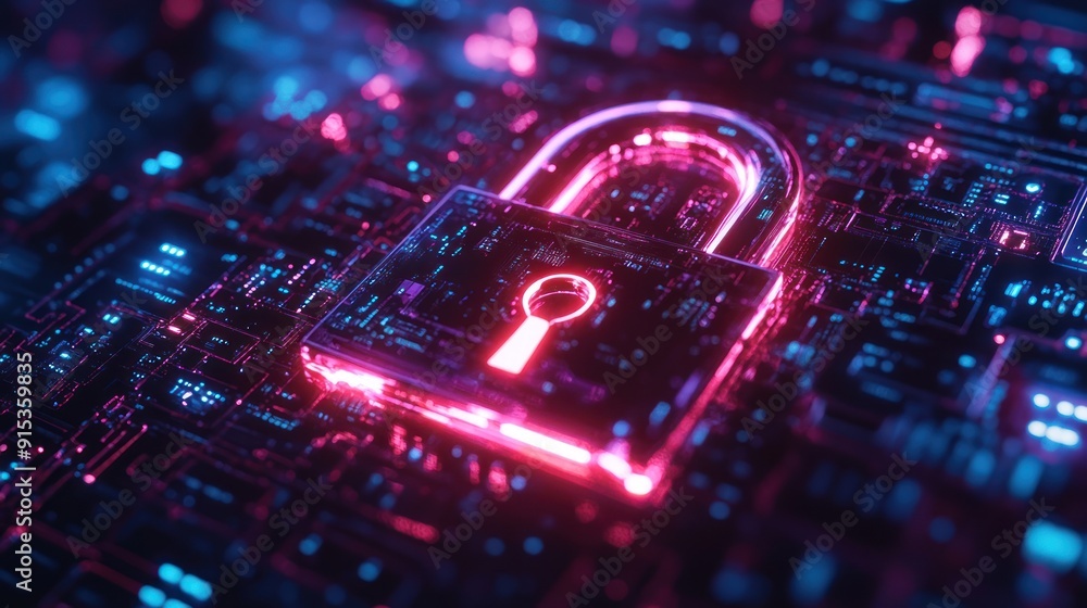 Poster cybersecurity: protecting digital assets with advanced security measures
