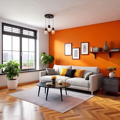 Fototapeta premium minimalism. the design of the room. European style