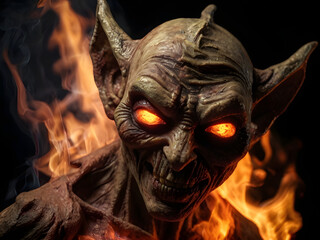 scary halloween pumpkin,devil with fire,devil in the fire,halloween witch with a skull,halloween witch with a skull and fire,burning fire in the night