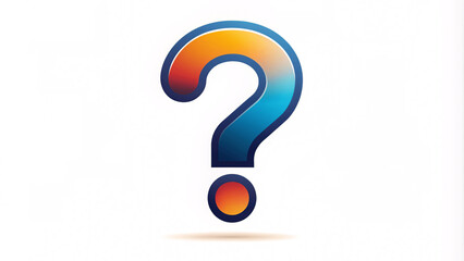 Question mark, faq Q & A , question bubble icon model asking solution logo information	