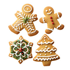 Gingerbread Cookies, christmas food, studio lighting