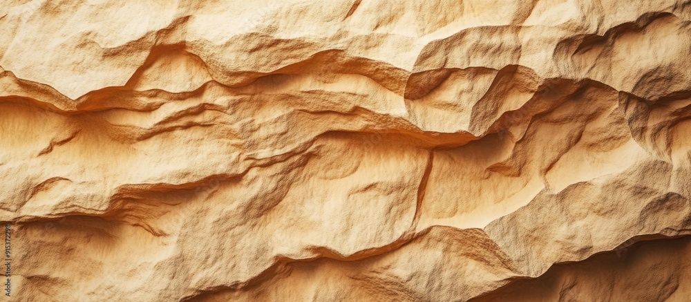 Poster Textured background of sandstone with detailed features. with copy space image. Place for adding text or design