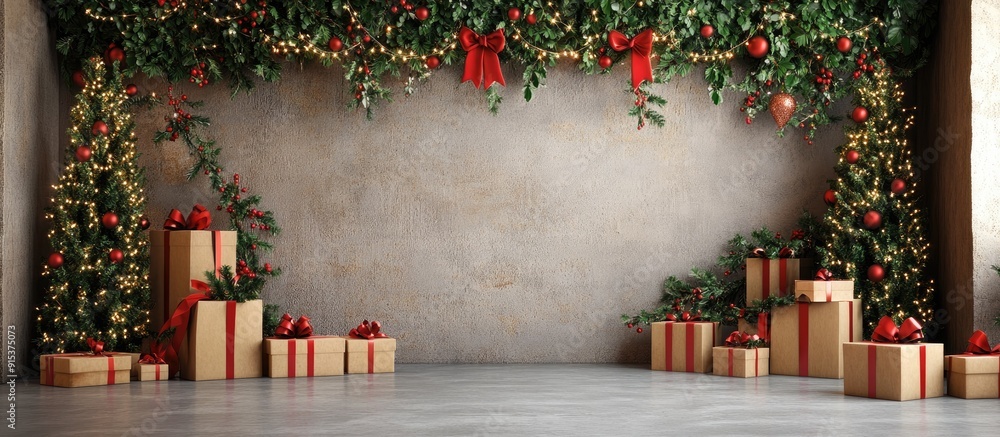 Poster holiday backdrop. with copy space image. Place for adding text or design