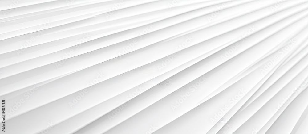 Aufkleber Embossed white paper featuring a parallel lines pattern High quality texture in very high resolution. with copy space image. Place for adding text or design