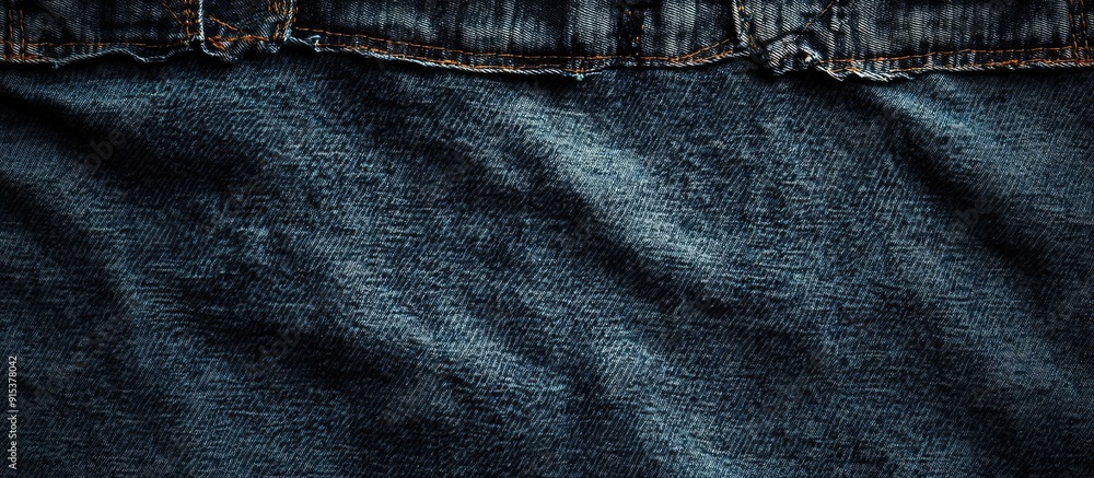Poster denim texture for your design. with copy space image. Place for adding text or design